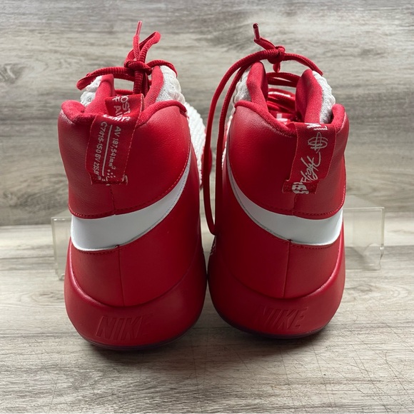 Nike Alphadunk TB Promo University Red Basketball Shoes CN9491-600 Men's Size 18 - Picture 7 of 11